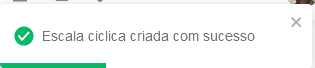 I1178 - Notificação Escala Clinica criada com sucesso