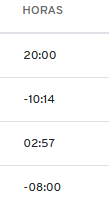 I1296 - Coluna Horas 14.6